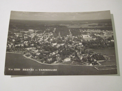 VANHA Postikortti Tammisaari 1950-luku Karhumäki