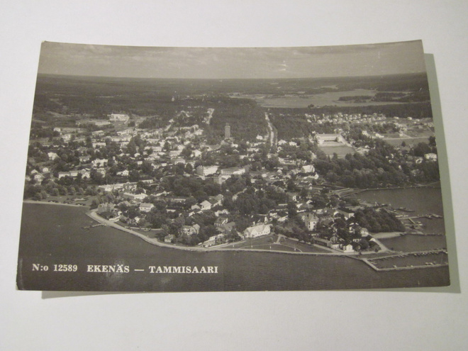 VANHA Postikortti Tammisaari 1950-luku Karhumäki