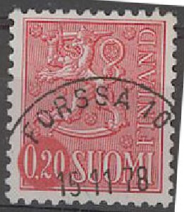 M63 1963 20p xHa3 kaunis FORSSA