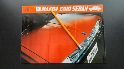 Mazda 1300 Sedan auton esite 60-luku