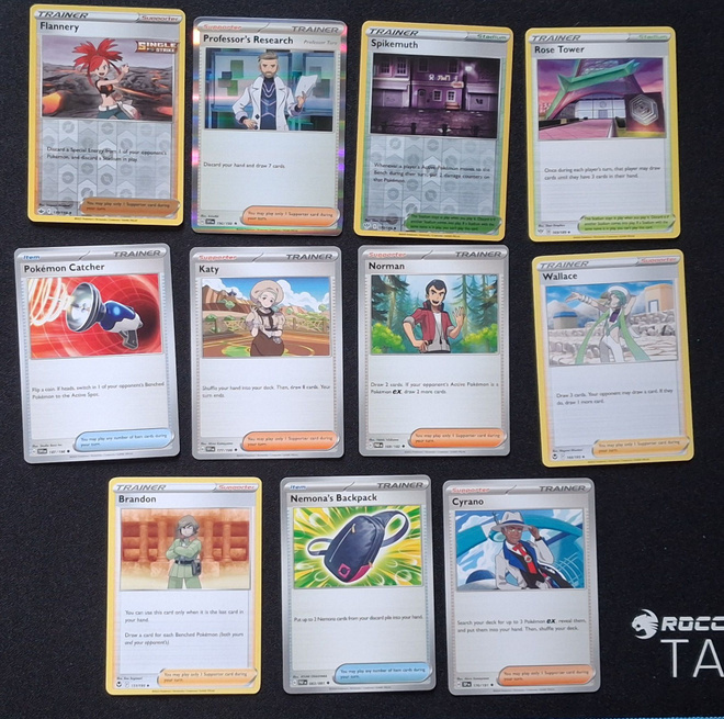 Pokemon trainer kortit 11kpl (#18)