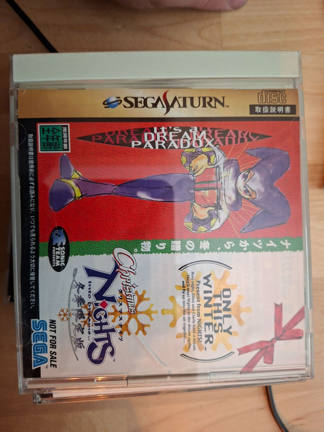 Sega Saturn Christmas Nights into Dreams CIB JPN