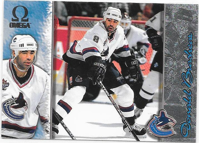 1997-98 Pacific Omega #227 Donald Brashear Vancouver gooni
