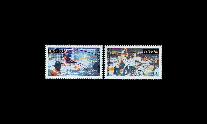 Berlin 864-5 ** Urheilu, vesipallo, pyörätuolikoripallo (1