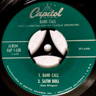 DUKE ELLINGTON and His famous Orchestra: Band Call! 7" - pikkukuva 4