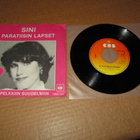 Sini 7" Paratiisin Lapset/Ei Pelkkiin Suudelmiin,PS 1981 - pikkukuva 2