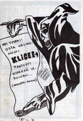 KLISEE #1 [1988] punk/hc omakustanne