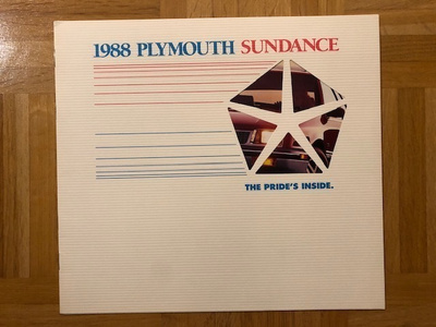Esite Plymouth Sundance 1988