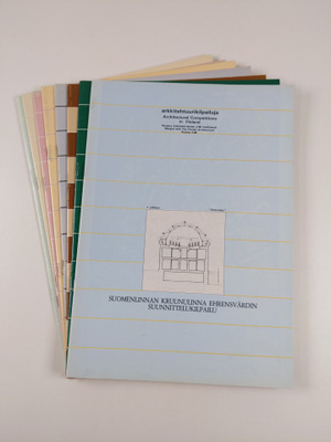 Arkkitehtuurikilpailuja 2-8/1985