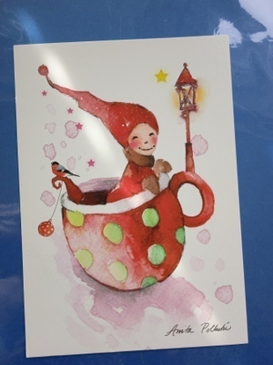 NO 8 - ANITA POLKITIE:  JOULUKORTTI