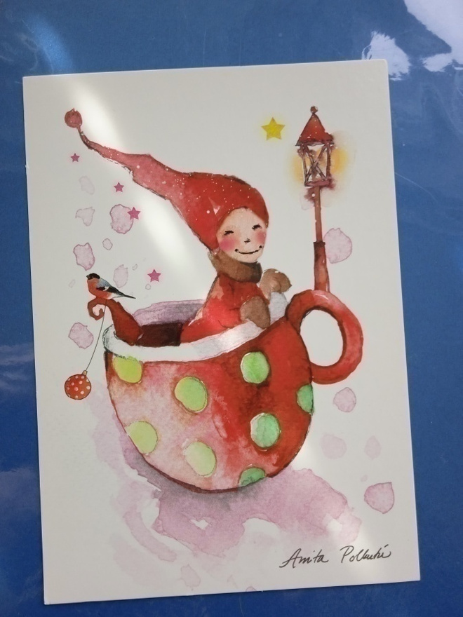 NO 8 - ANITA POLKITIE:  JOULUKORTTI