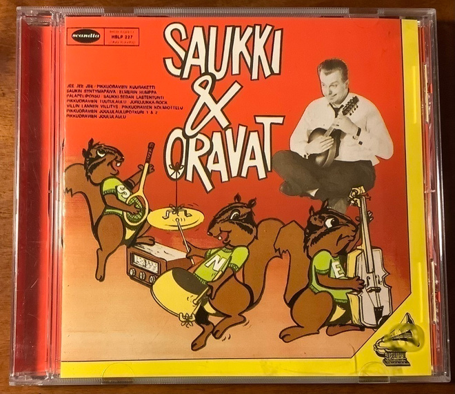 SAUKKI JA ORAVAT cd