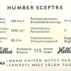 HELLAS PURUKUMI, HUMBER SCEPTRE N:o 94 - pikkukuva 2
