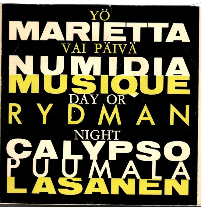 Marietta/Puumala Calypso - 7" single