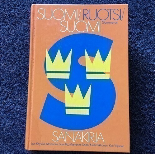 Suomi ruotsi suomi sanakirja