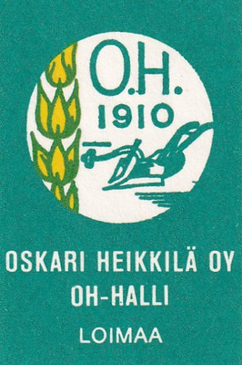 Loimaa, Oskari Heikkilä Oy OH- halli   b502
