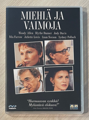 Miehiä ja vaimoja (1992) Woody Allen, Mia Farrow, Judy Davis