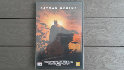 DVD: Batman Begins (Christian Bale, Michael Caine 2005) UUSI