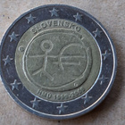 Slovakia 2 € EMU 10 vuotta 2009 - pikkukuva 1