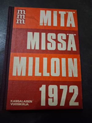Mitä Missä Milloin 1972