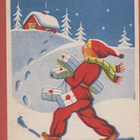 Orvo Sundelin Tonttu kantaa lahjoja - pikkukuva 1