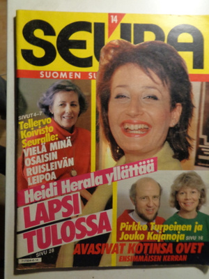 Seura lehti Nro 14/1986 (27.10)