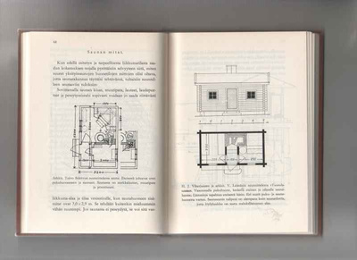 Viherjuuri,H.J.: Saunaopas, Otava 1955, sid., hyväkunto