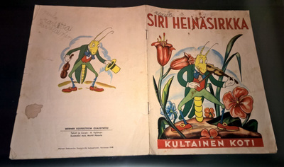 KULTAINEN KOTI SIRI HEINÄSIRKKA WSOY 1948 KUVAKIRJA 15 SIVUA