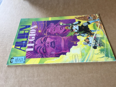 EPIC COMICS ALIEN LEGION 9/1989 HYVÄ