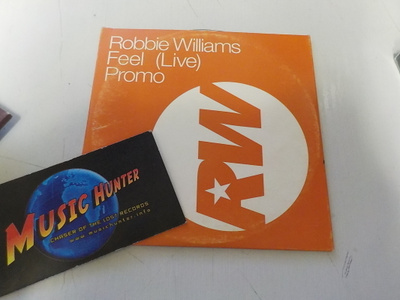 ROBBIE WILLIAMS - FEEL (LIVE) EU 2003 PROMO CDS