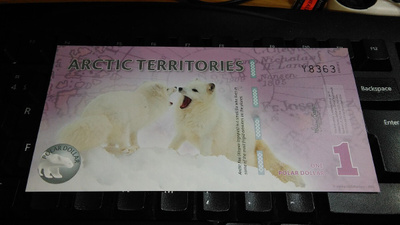 Arctic Territories Naali Napakettu 1 POD 2012 UNC polymer