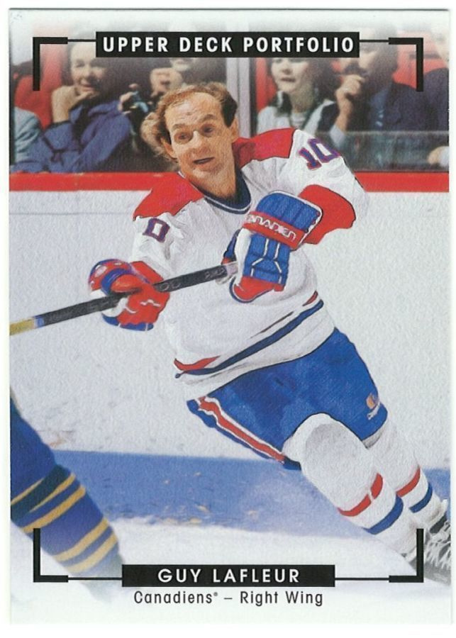 15-16 Upper Deck Portfolio #277 Color Art Guy Lafleur
