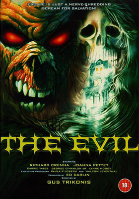 The Evil -Pahuus 1978 Richard Crenna, gorekauhun talo - RARE