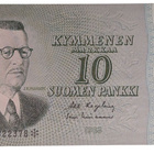 10 Markkaa 1963 Litt. A AÅ0822378 Tähti kl 9/10 - pikkukuva 1