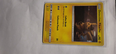 Detective Pikachu (SM 190) SM Black Star Promos card