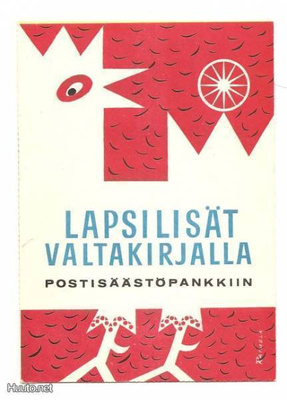 Lapsilisät valtakirjalla Postisäästöpankkiin - esite