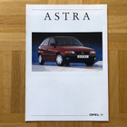 Esite Opel Astra F vuodelta 1990 - pikkukuva 1