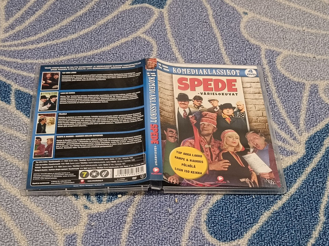Komediaklassikot Spede Värielokuvat DVD
