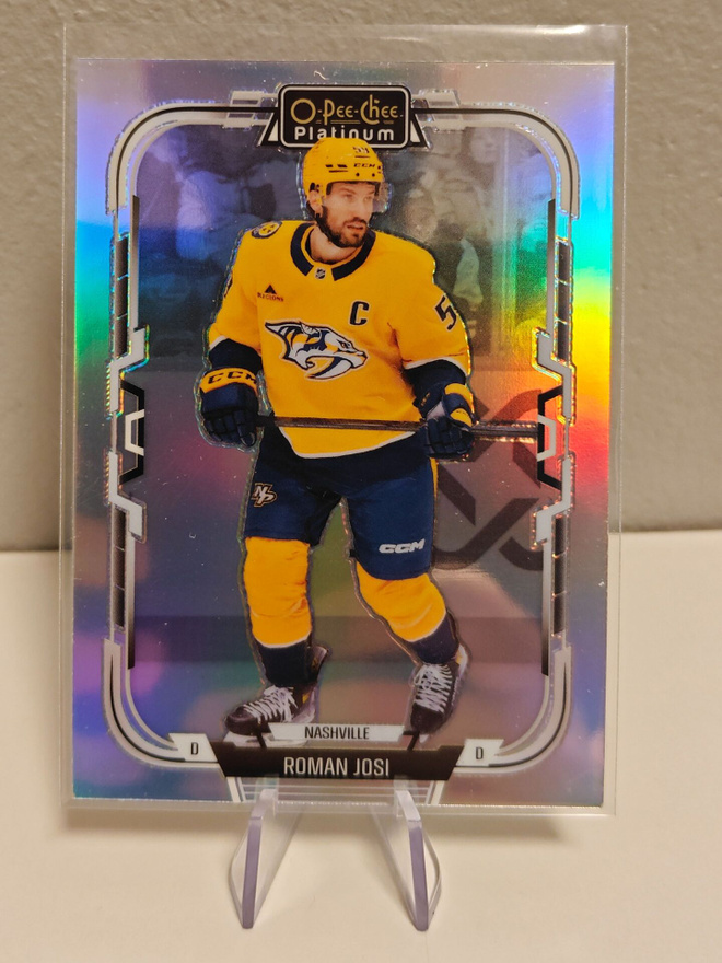 2025-26 O-Pee-Chee Platinum Roman Josi #30 RAINBOW Nashville