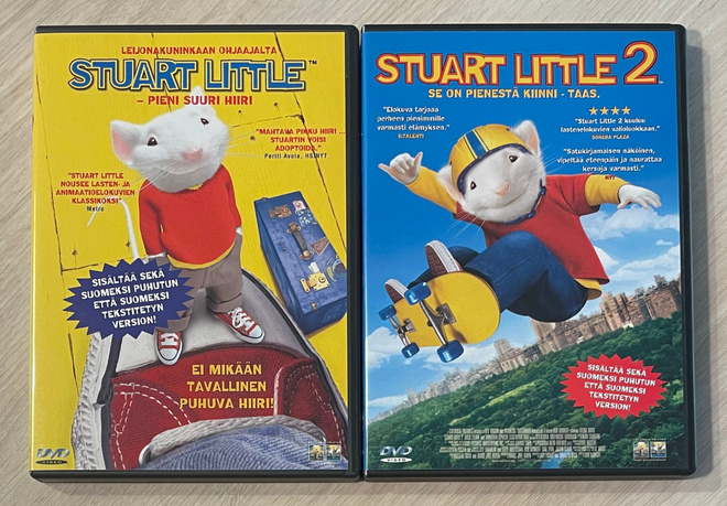 Stuart Little – pieni suuri hiiri 1&2 (2DVD)