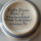 Vintage Delfts Royal G kupit! - pikkukuva 4
