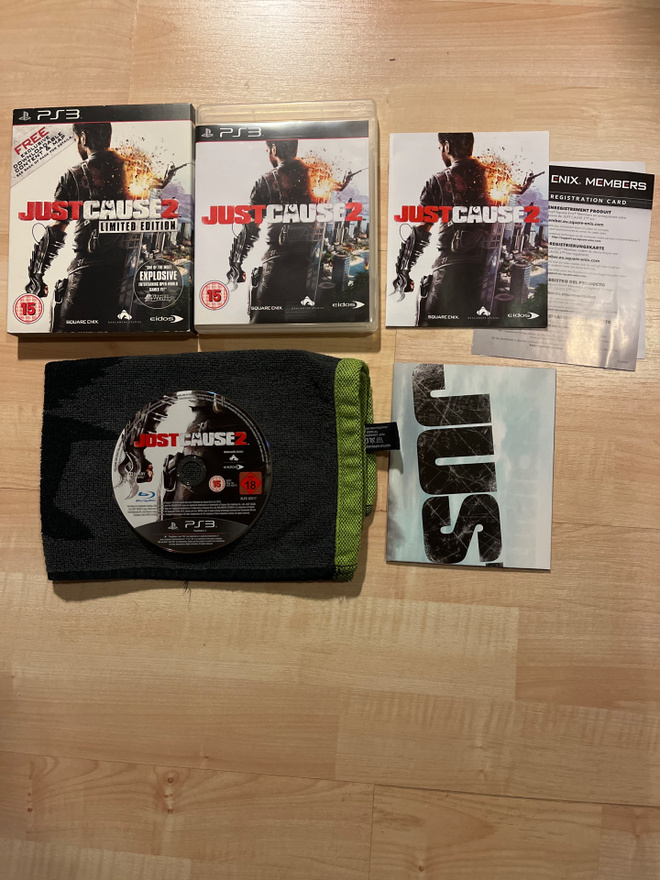 Just Cause 2 Limited Edition (PS3)(PAL)(CIB)