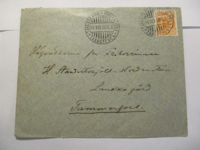 1900 Hämeenlinna kuori Laukon kartanoon