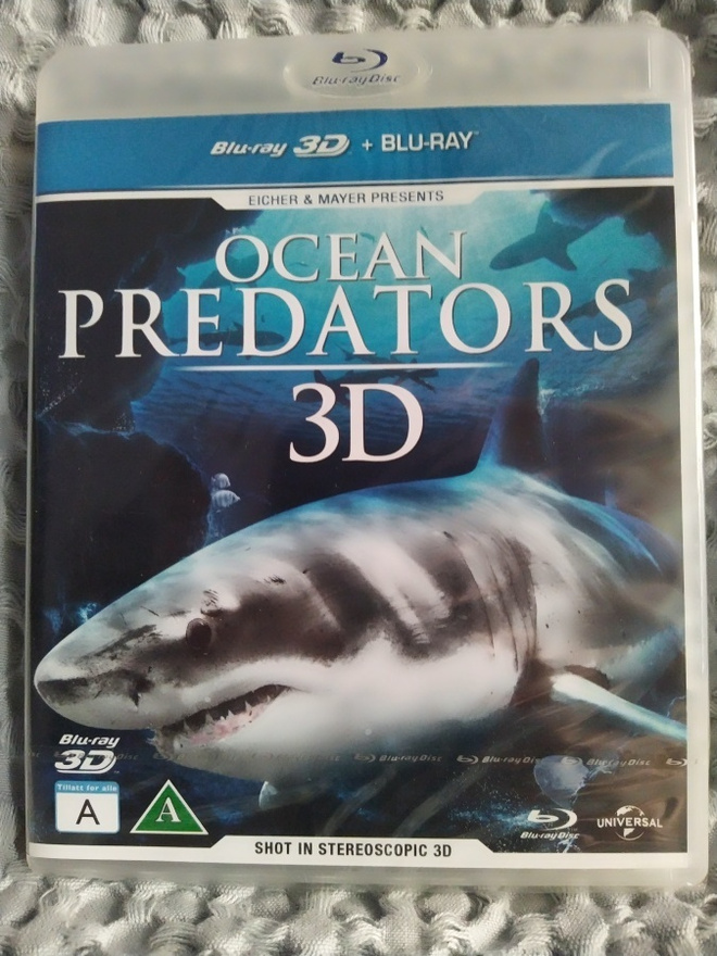 OCEAN PREDATORS 3D BLU-RAY *UUSI!*