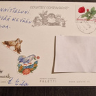 Onnittelukortti/ nimipäiväkortti, kulkenut postikortti - pikkukuva 2