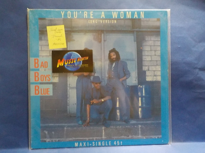BAD BOYS BLUE - YOU'RE A WOMAN M-/EX DENMARK -85 LP