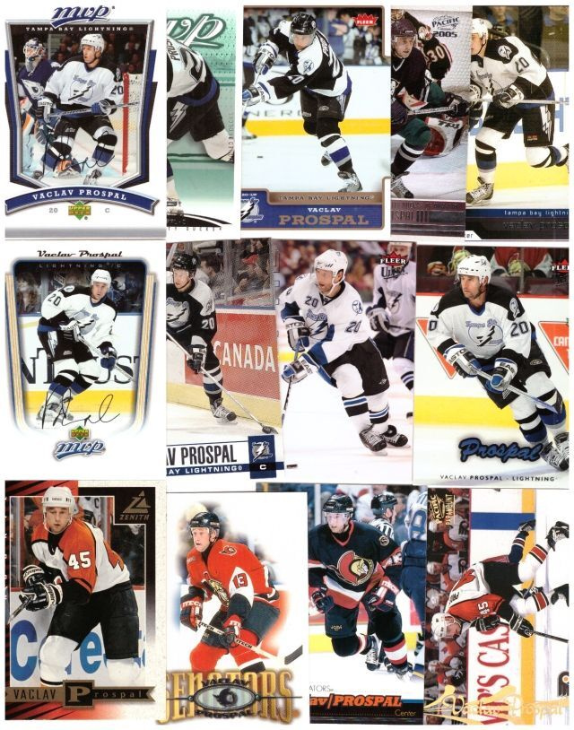 13 x VACLAV PROSPAL Flyers, Senators, Lightning