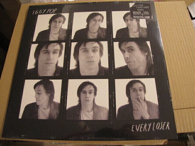 Iggy Pop Every Loser lp mick rock kansi sin vin ltd3000 uusi