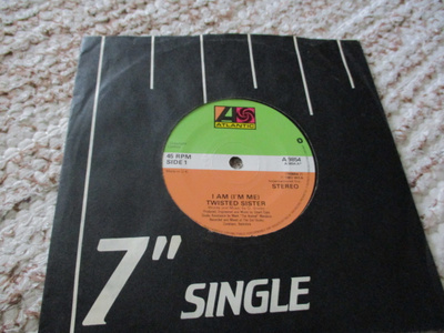 Twisted Sister I am ( I´m me ) 7"