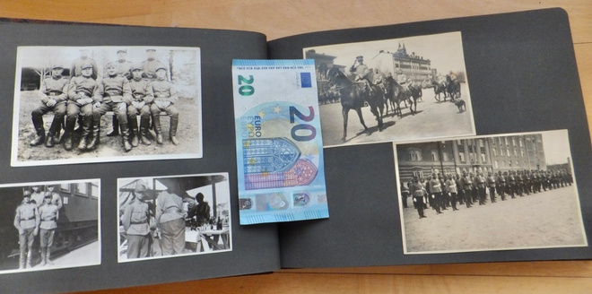 VANHA Valokuva-Albumi Suojeluskunta Viipuri Sotalentäjä 1936